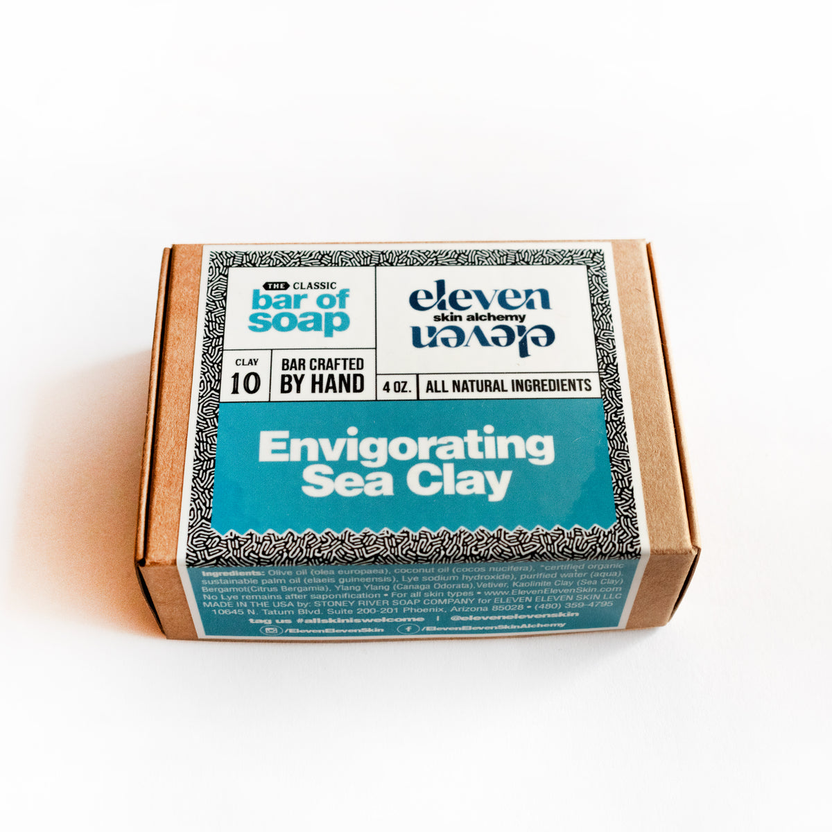 Soap Bar - Envigorating Sea Clay