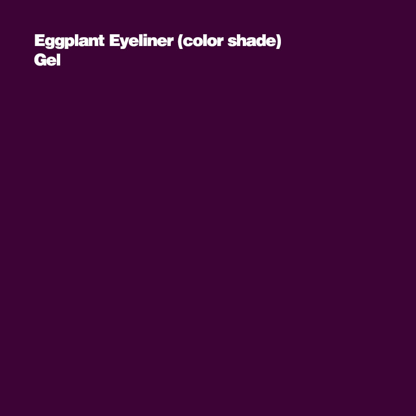 Gel Eyeliner - Eggplant