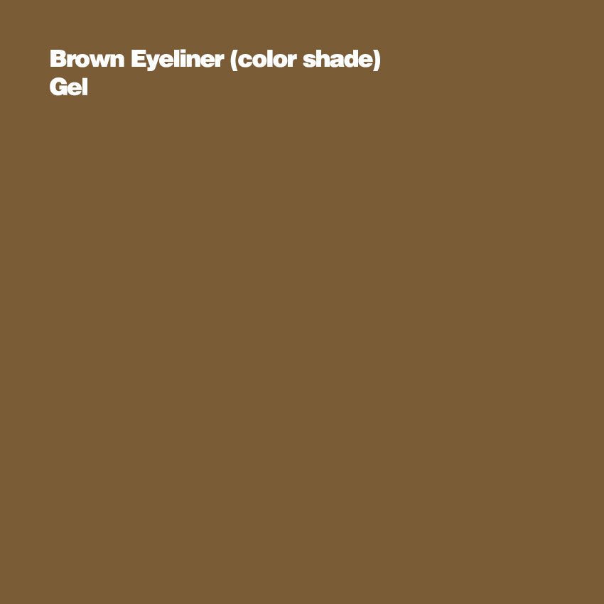 Gel Eyeliner - Brown